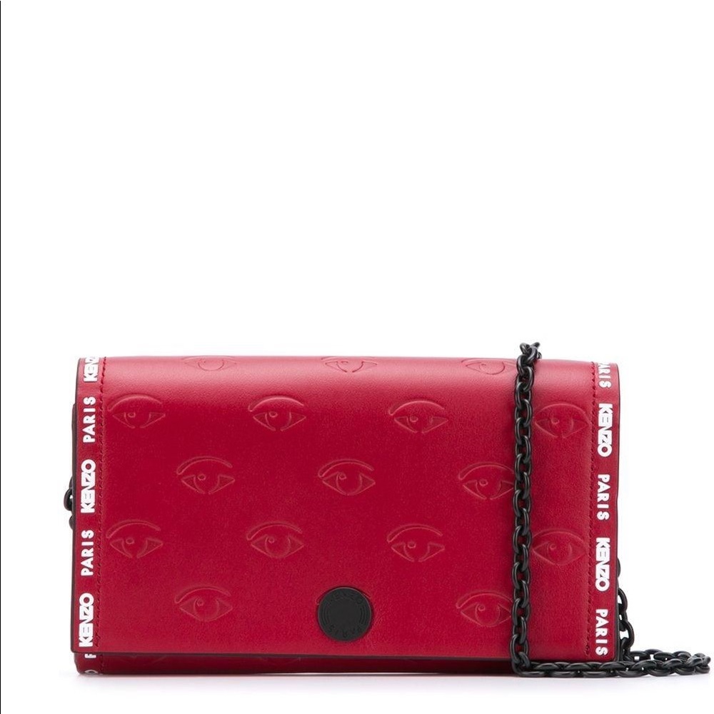 HOST PICK ✅🥳 KENZO Blink Embossed Eye Wallet on a chain purse